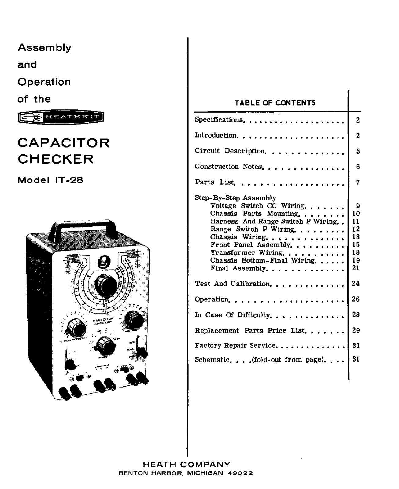 Heathkit it 28 cap schematic