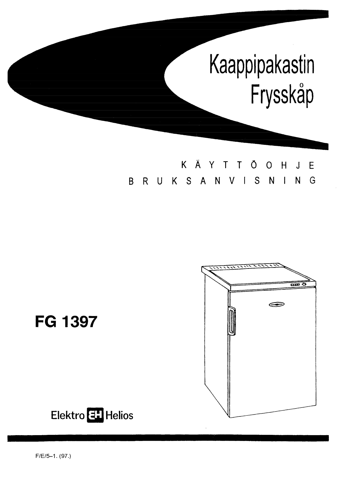 Elektro helios FG1397 User Manual