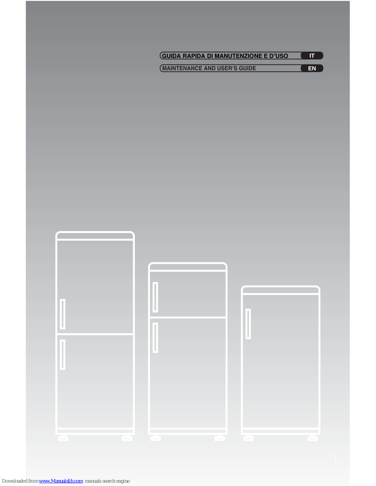 Hoover HFF618DX Maintenance And User Manual