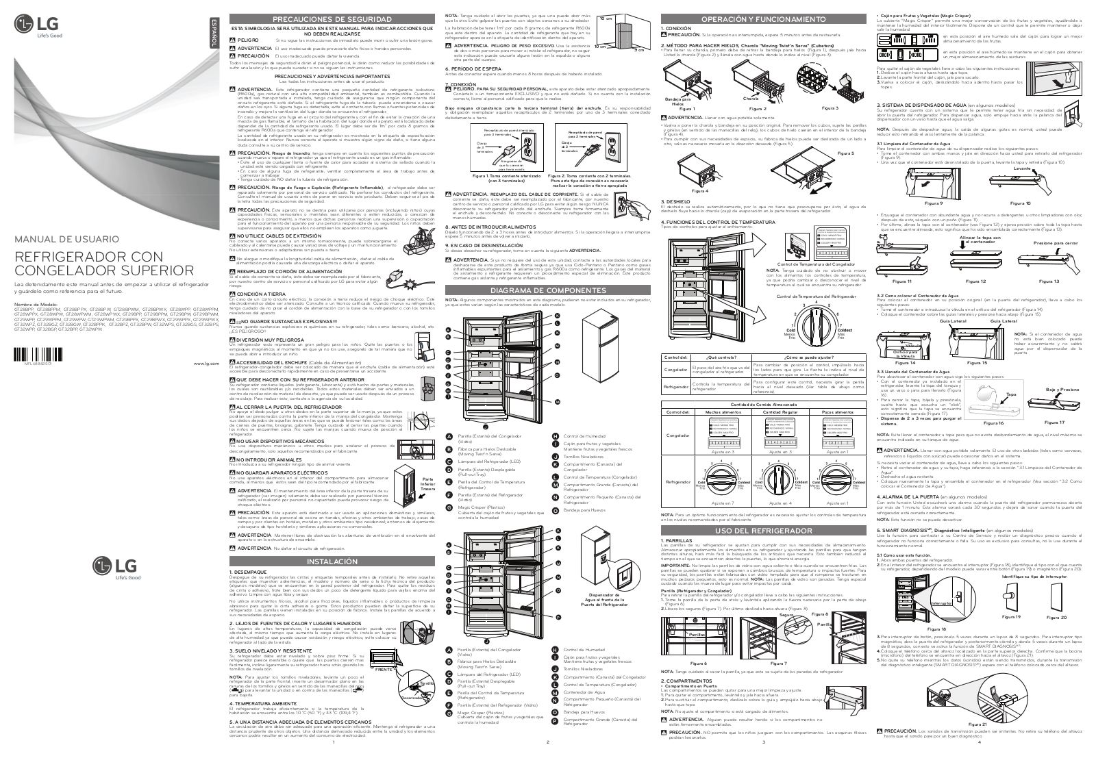 LG GT29WPP Owner's Manual