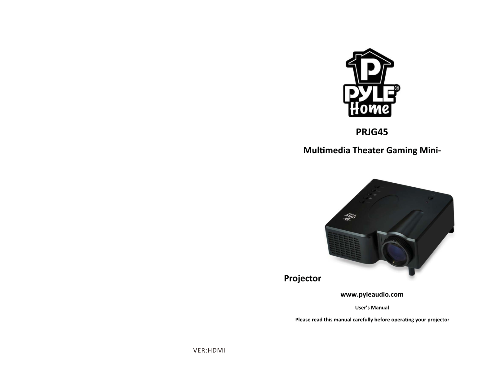 Pyle Pro PRJG45 User Manual