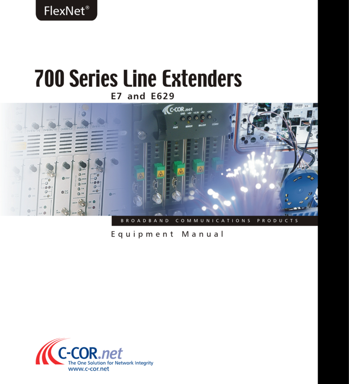 C-COR.net E629 Equipment Manual