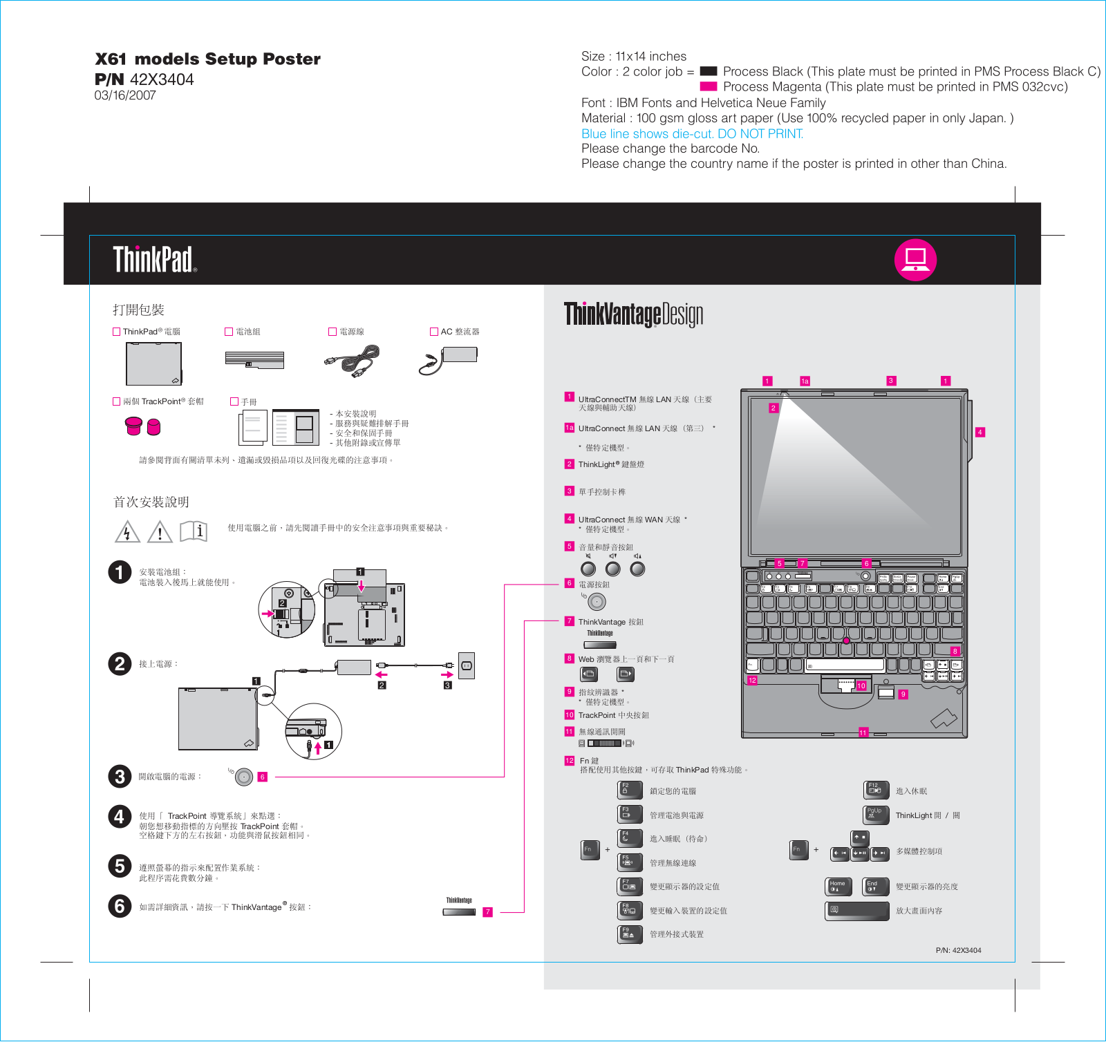 Lenovo X61 User Manual