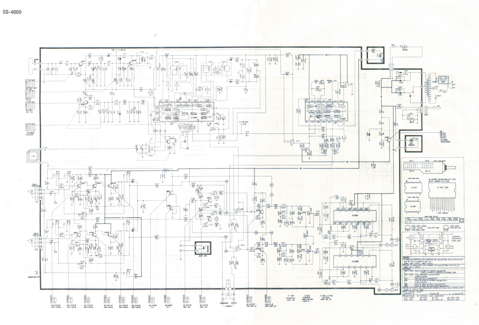 National SS-4000 Schematic