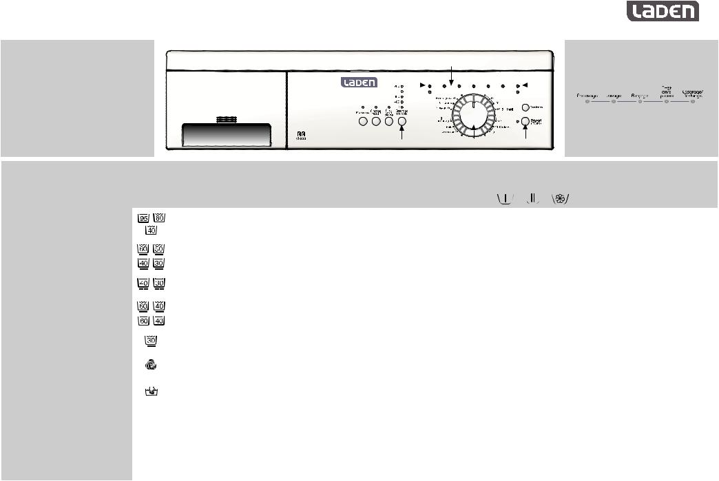 Whirlpool FL 1253 INSTRUCTION FOR USE