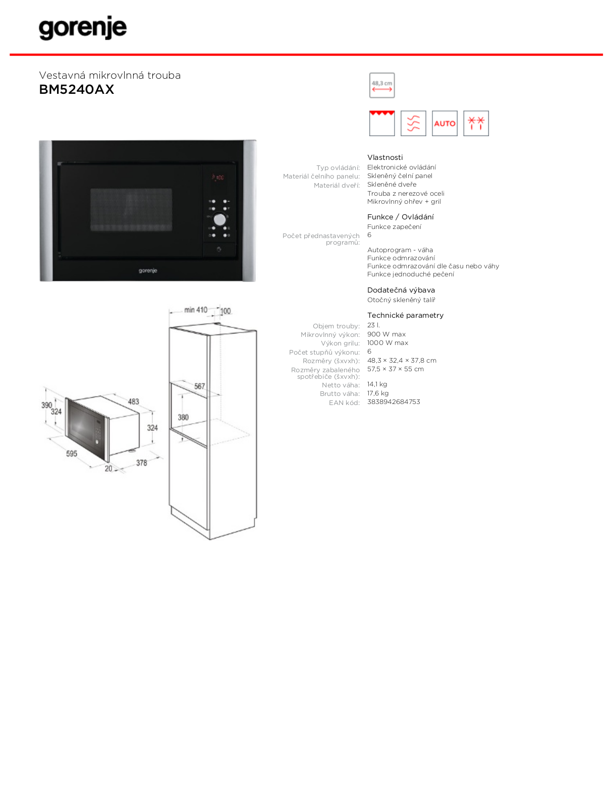 Gorenje BM 5240 AX User Manual