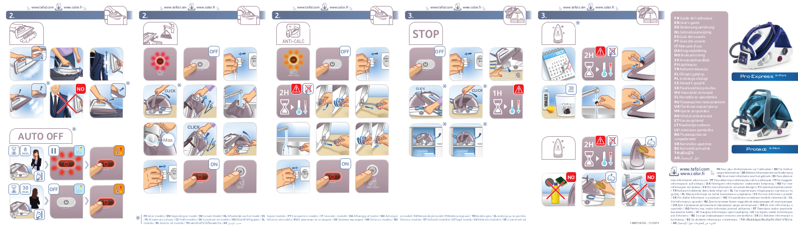 Tefal GV8977 User Manual