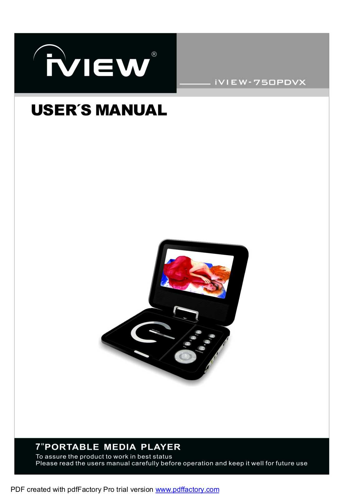 iView 750PDVX User Manual 2