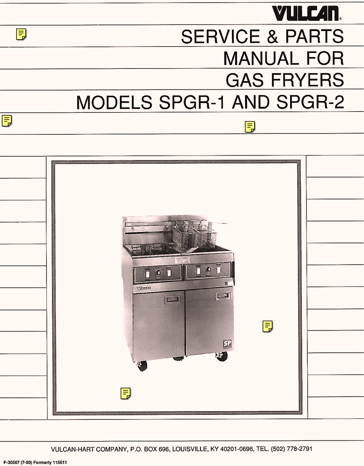 Vulcan Hart SPGR-1 Operators Manual