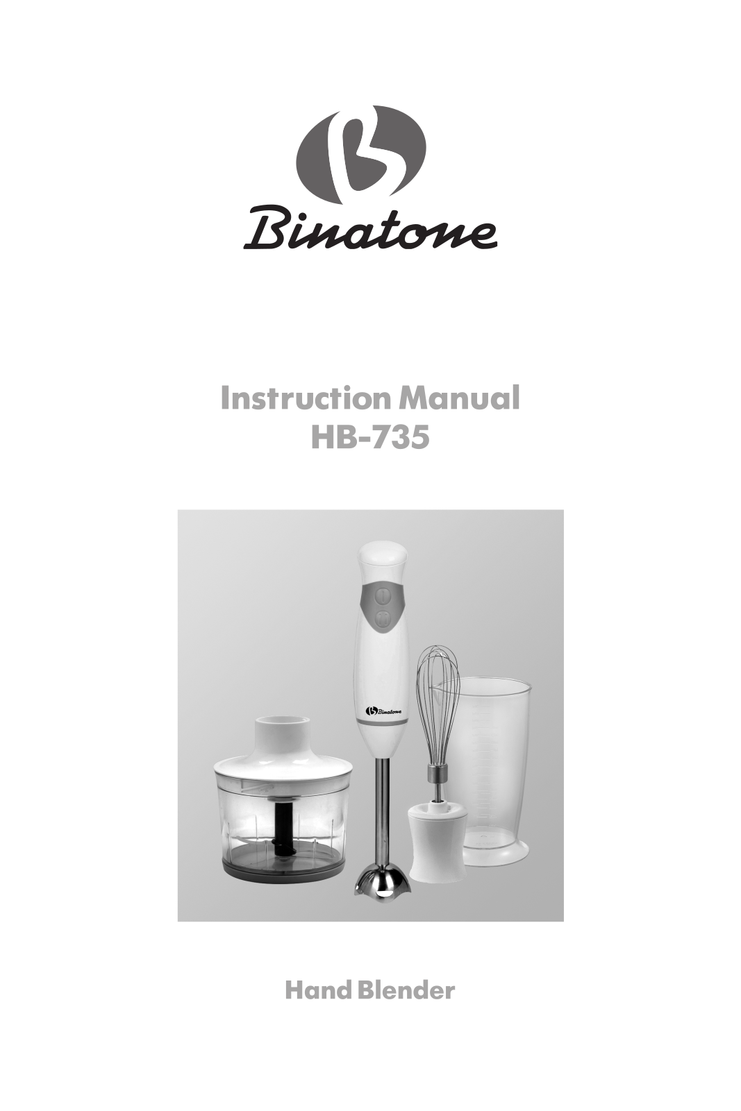BINATONE HB-735 User Manual