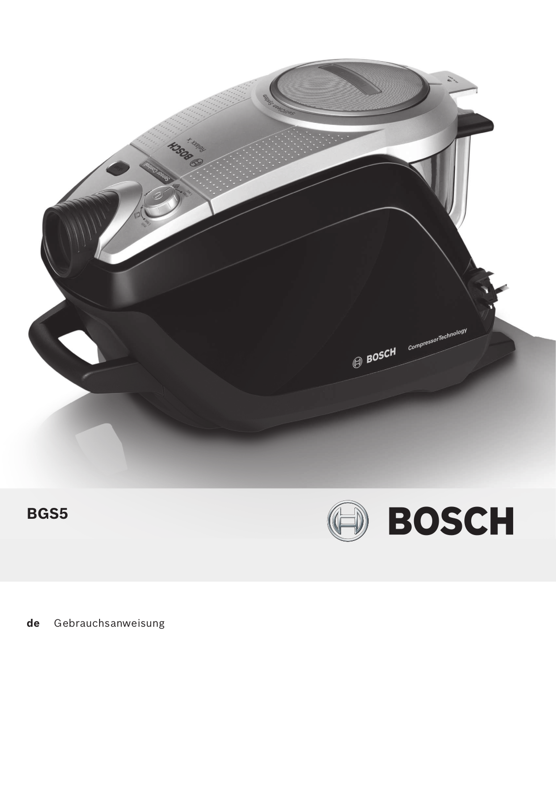 Bosch BGS5ZOOO3 User Manual