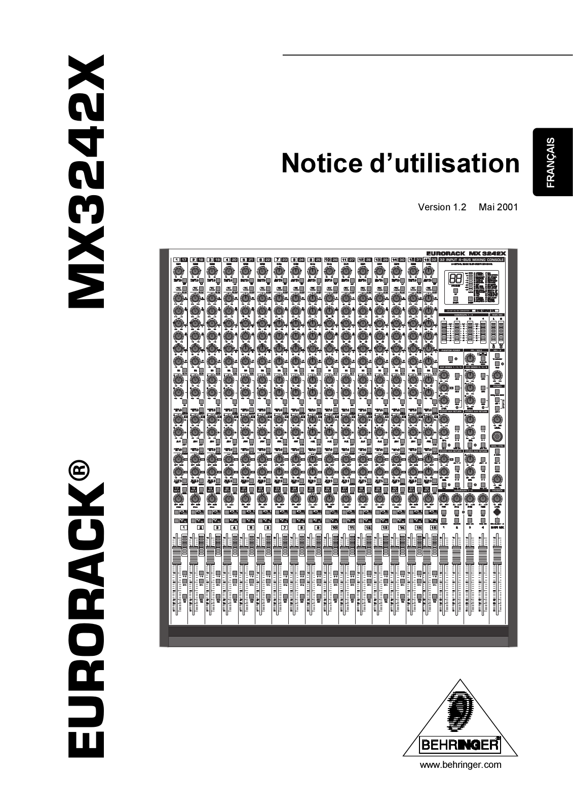 BEHRINGER MX3242X User Manual