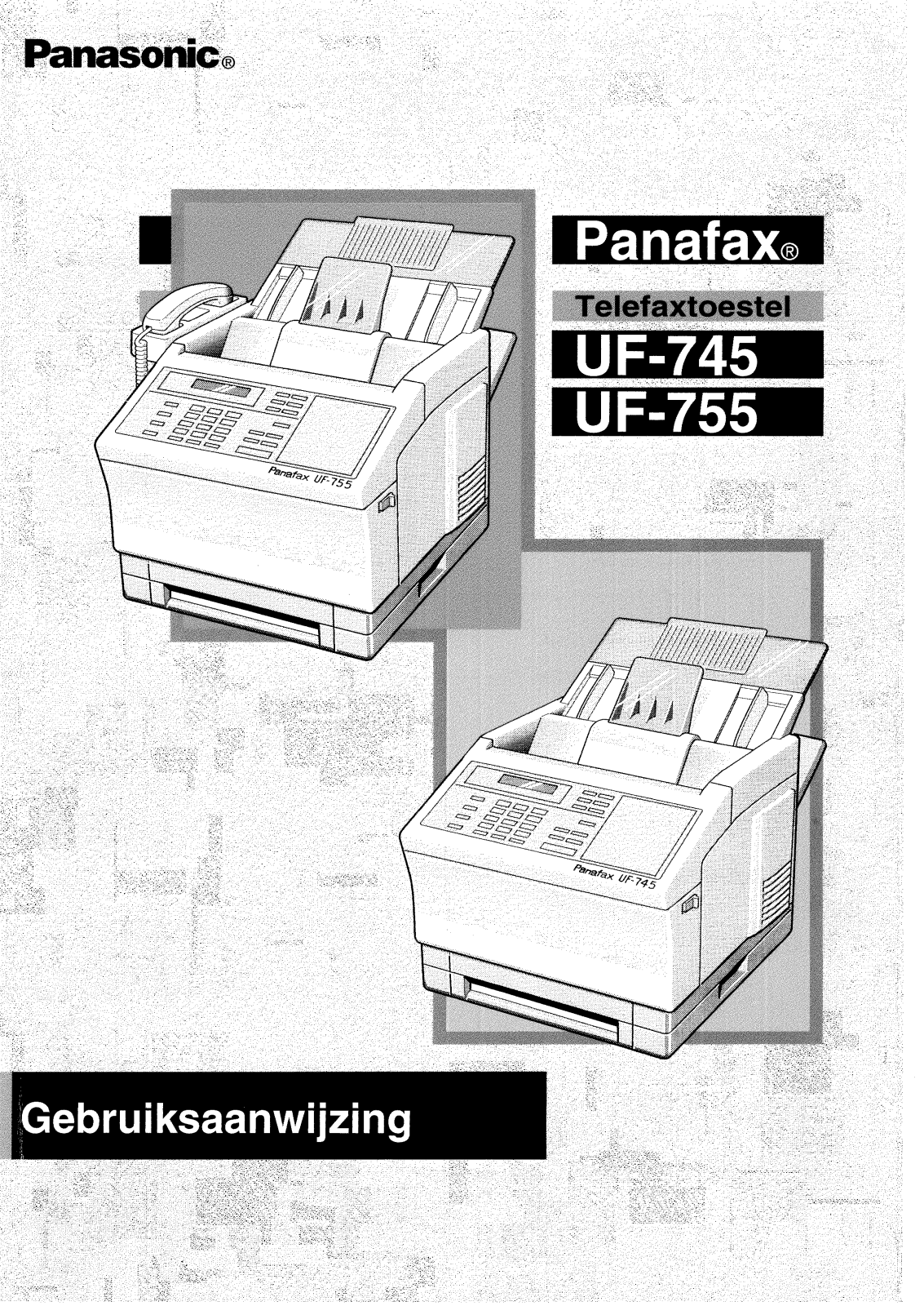 Panasonic UF-745, UF-755 User Manual