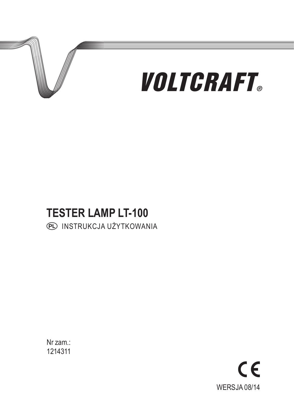 VOLTCRAFT LT-100 User guide