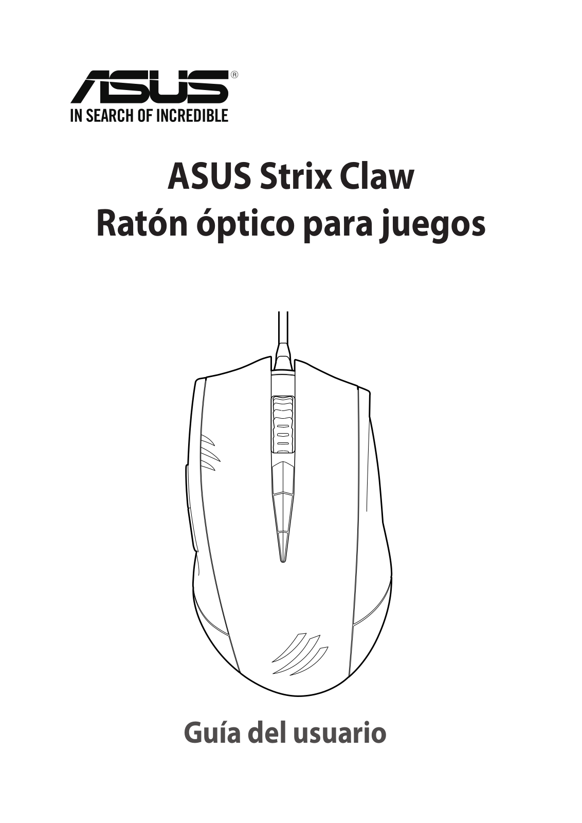 Asus STRIX CLAW User’s Manual