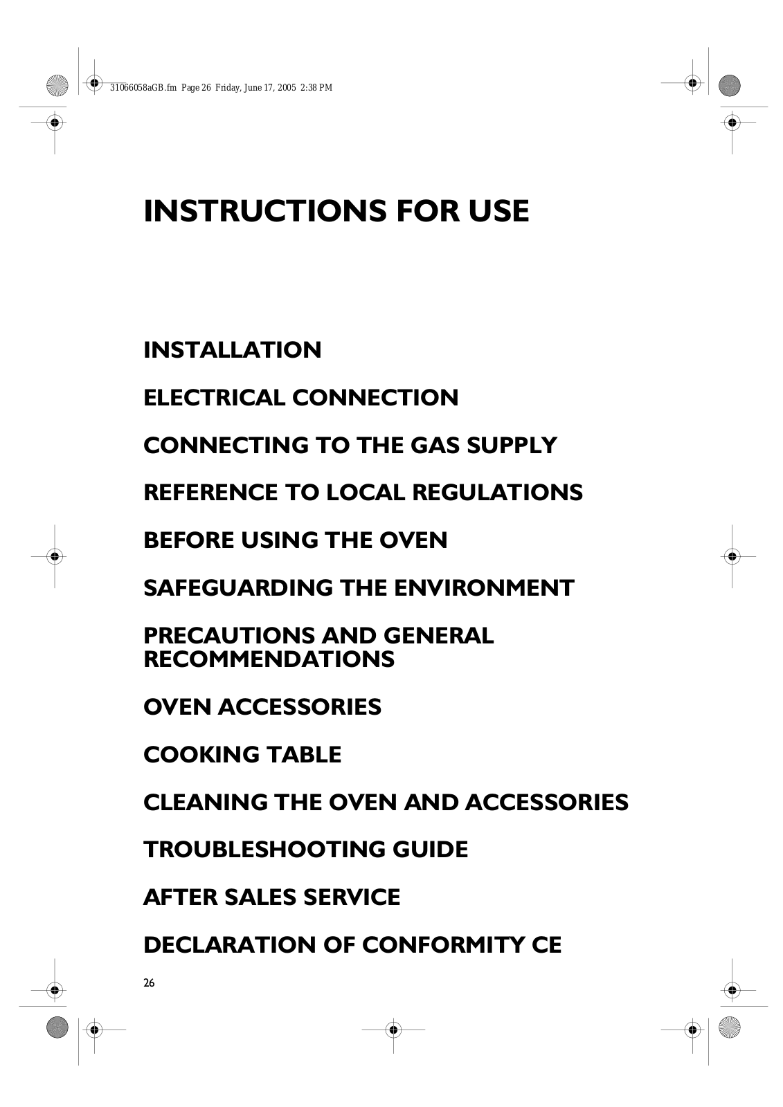 Whirlpool AKG 644 IX, AKG 644 NB, AKG 644/WH/01, AKG 644/IX/01, AKG 644/NB/01 INSTRUCTION FOR USE