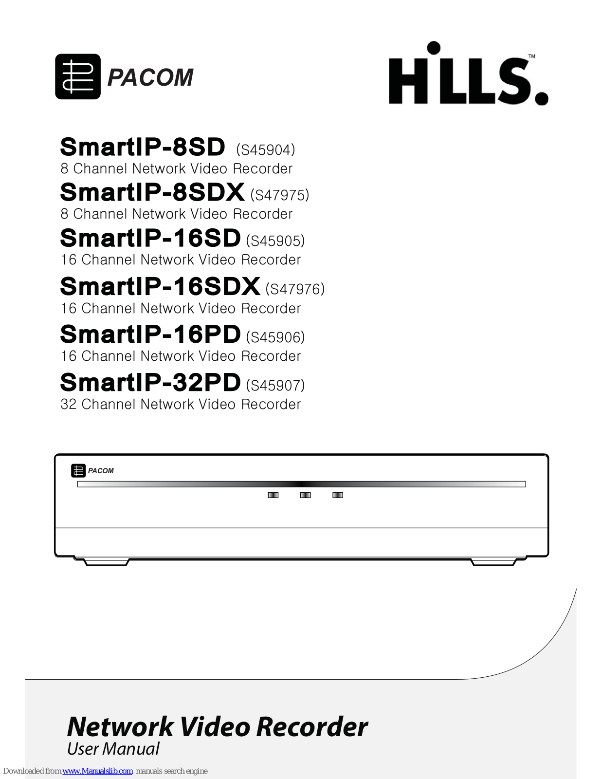 PACOM SmartIP-8SD, SmartIP-8SDX, SmartIP-16SD, SmartIP-32PD, SmartIP-16PD User Manual