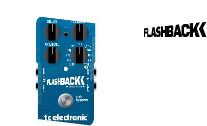 TC Electronic Flashback Delay User Manual