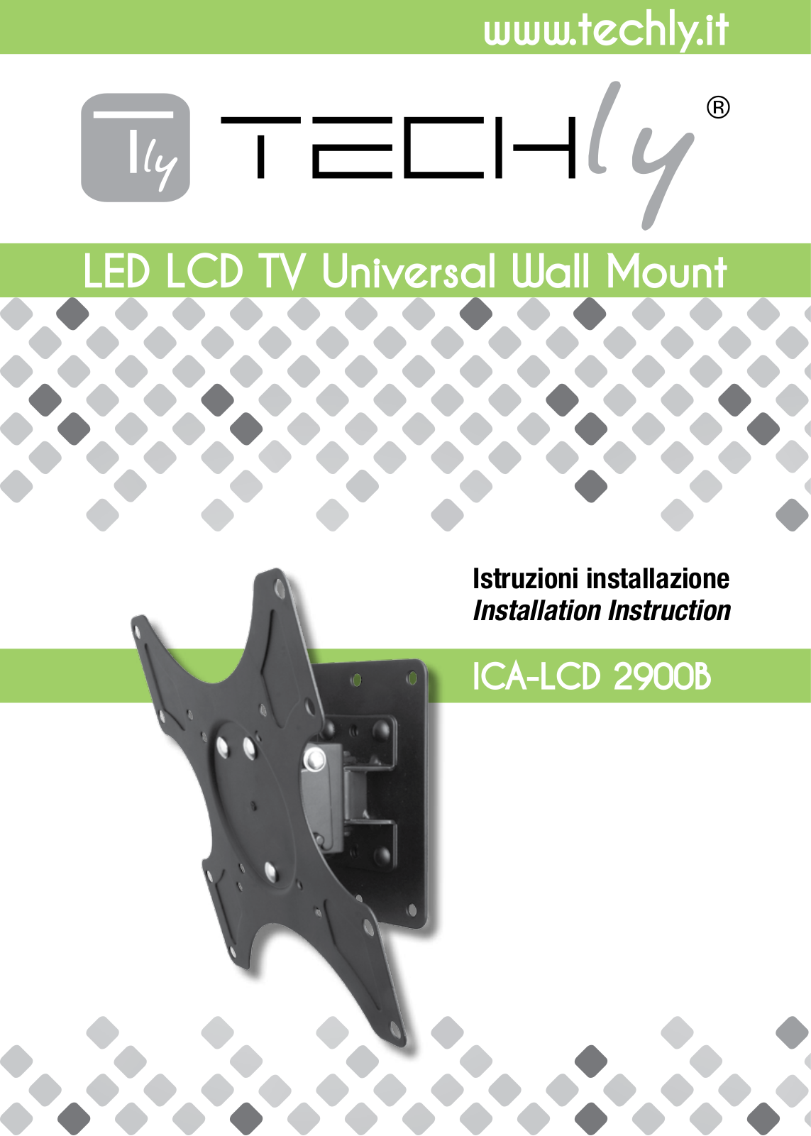 Techly ICA-LCD 2900B Installation Instruction