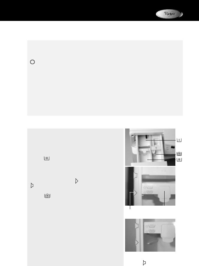 Whirlpool AWM 1001, AWM 1001/A INSTRUCTION FOR USE