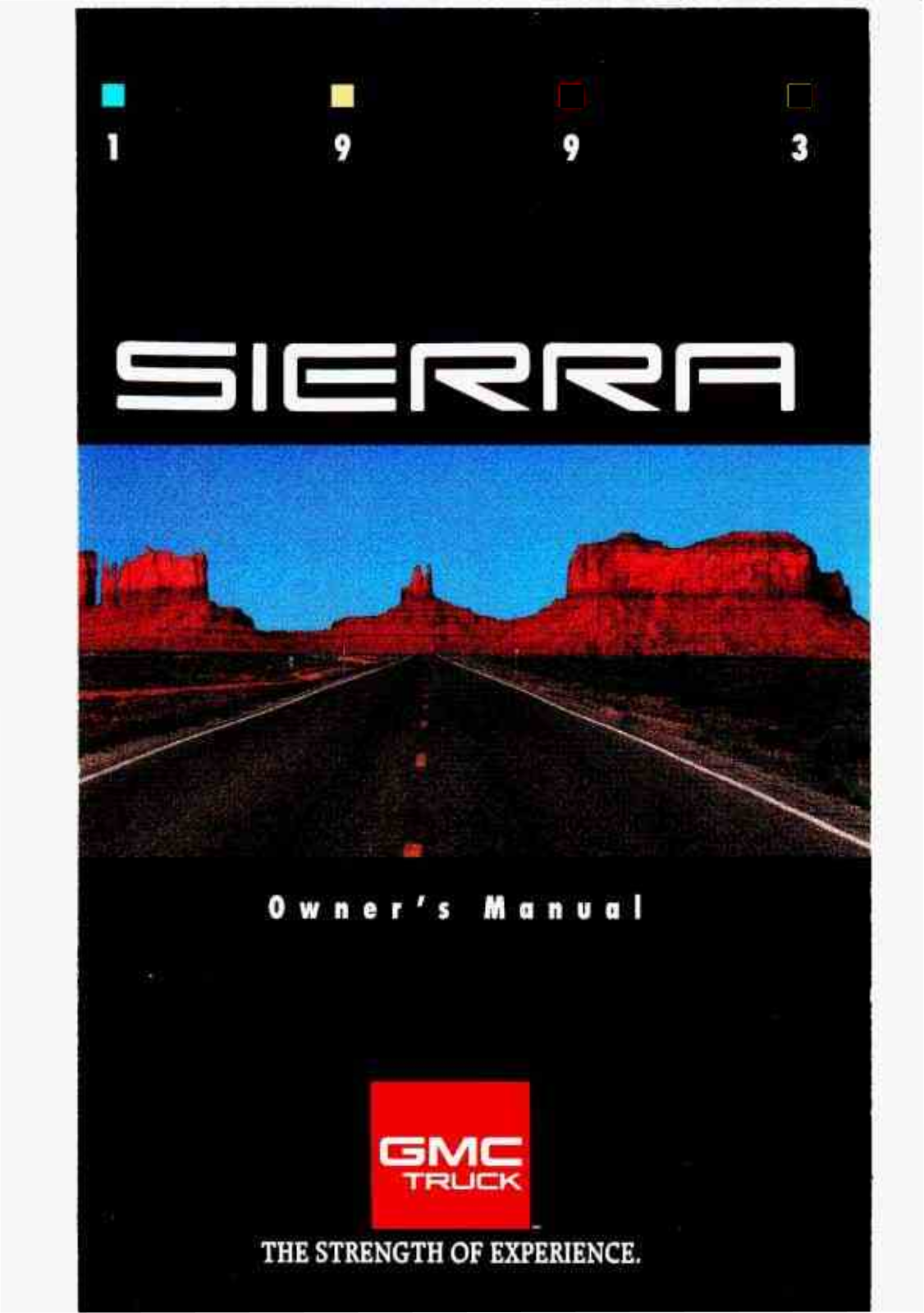 GMC Sierra 1993 Owner's Manual