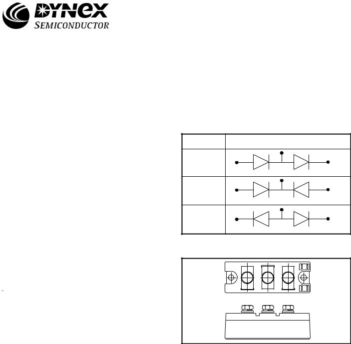 DYNEX MP02-260-16, MP02-260-10, MP02-260-12, MP02-260-14 Datasheet