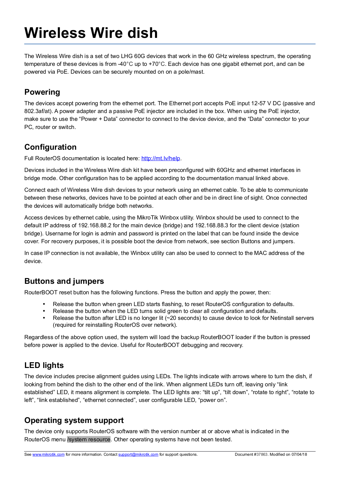 MikroTik RBLHGG-60adkit User Manual