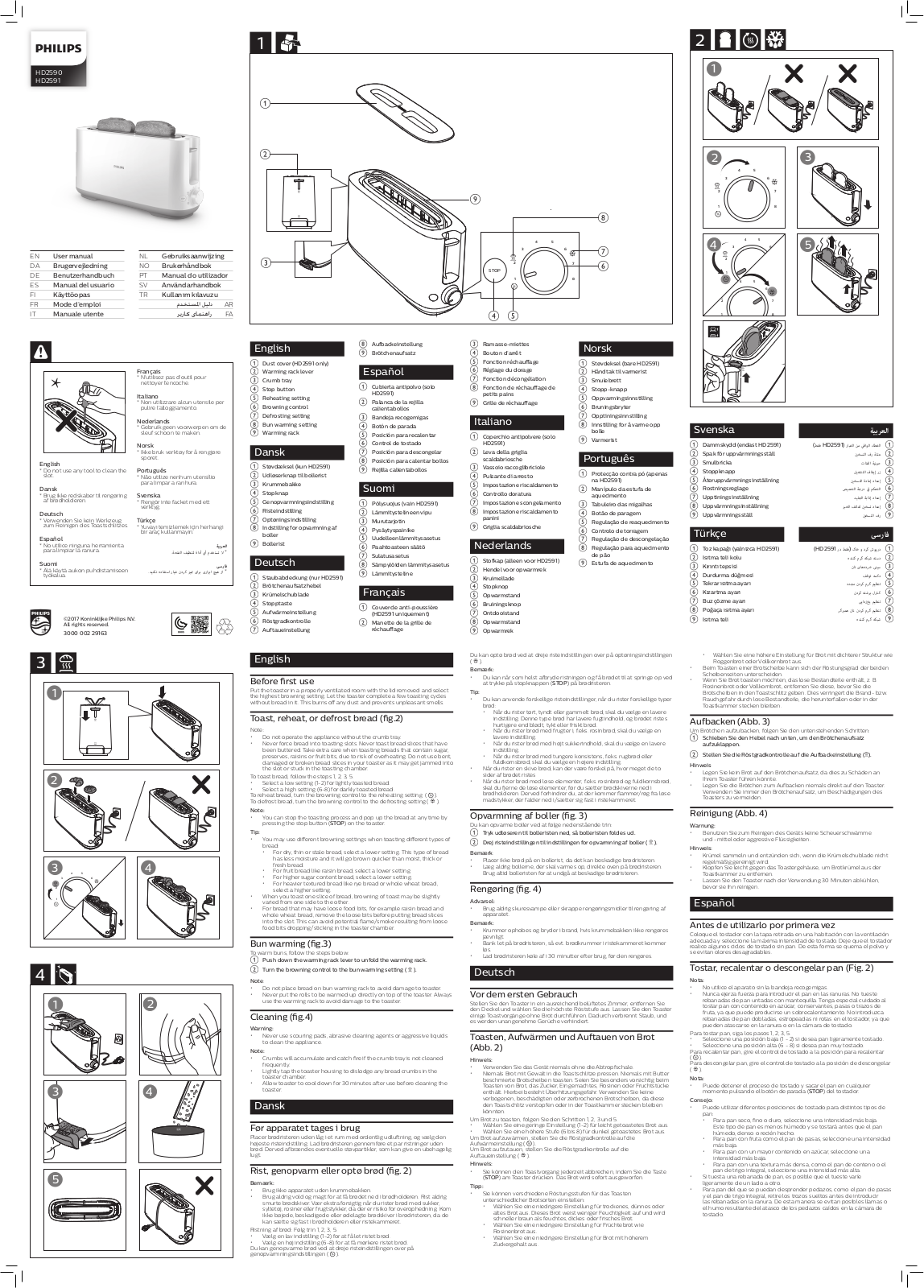 Philips HD2590-00 User Manual