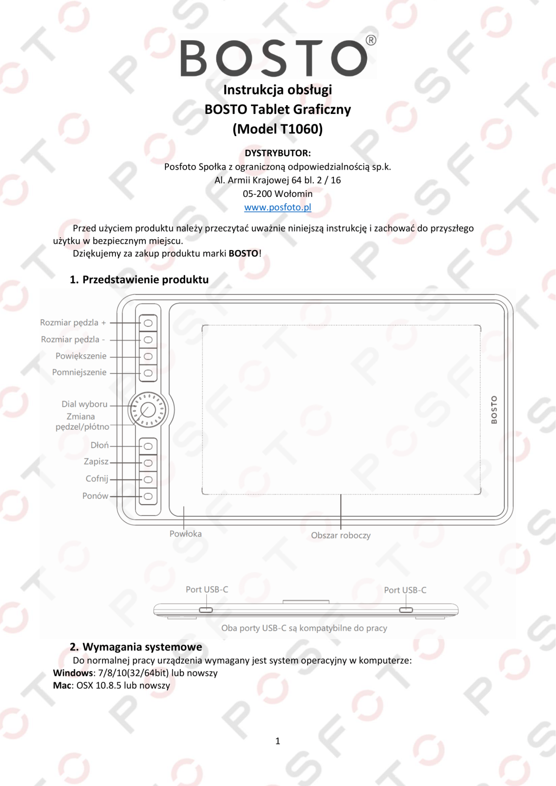 BOSTO T1060 User guide - ManualMachine.com