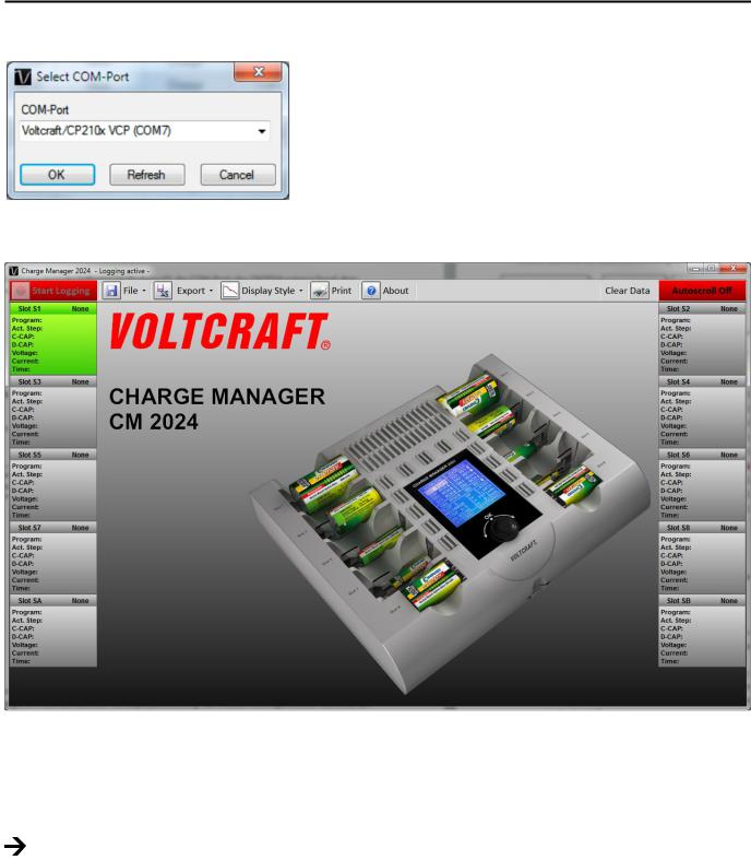 VOLTCRAFT CHARGE MANAGER 2024 User guide