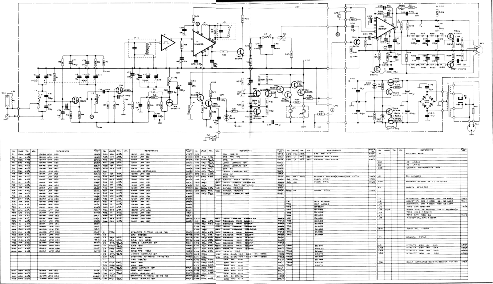 Quad FM-3 Schematic