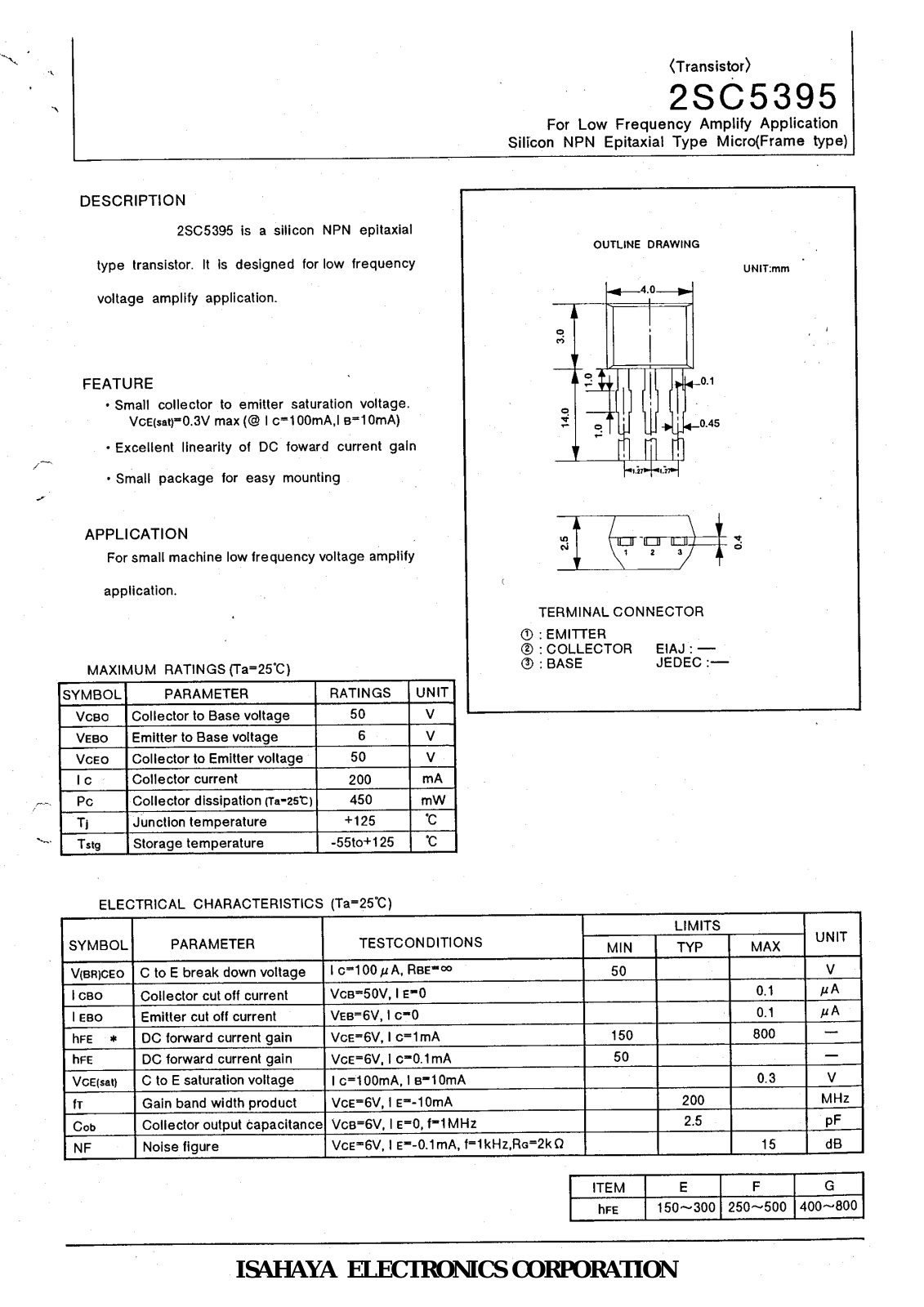 Datasheet 2sc5395 Datasheet - ManualMachine.com