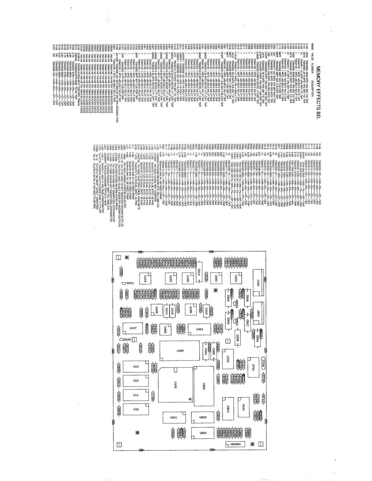 Peavey Electronics XRD-680-S Schematic