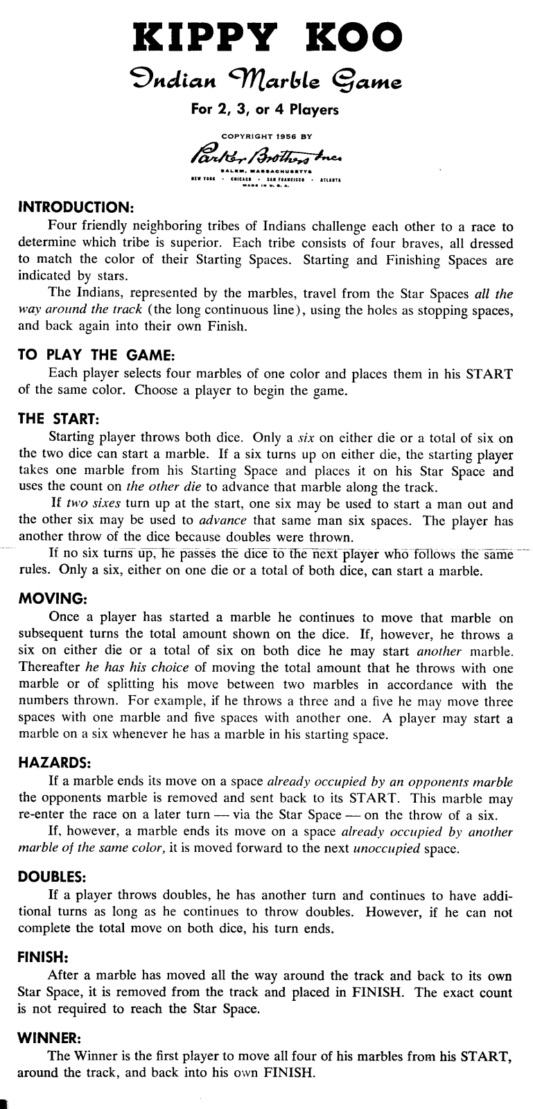 Hasbro KIPPY KOO User Manual