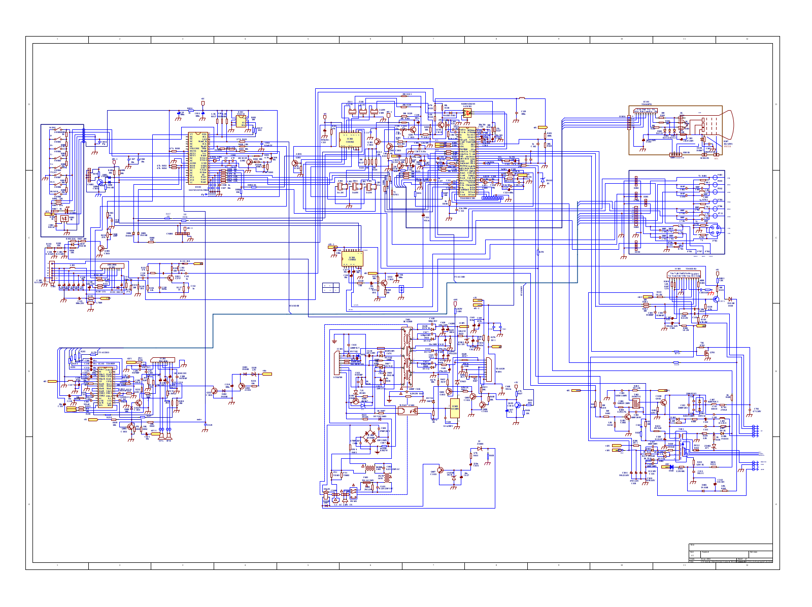 Skyworth 5P20, 5P21 Schematic