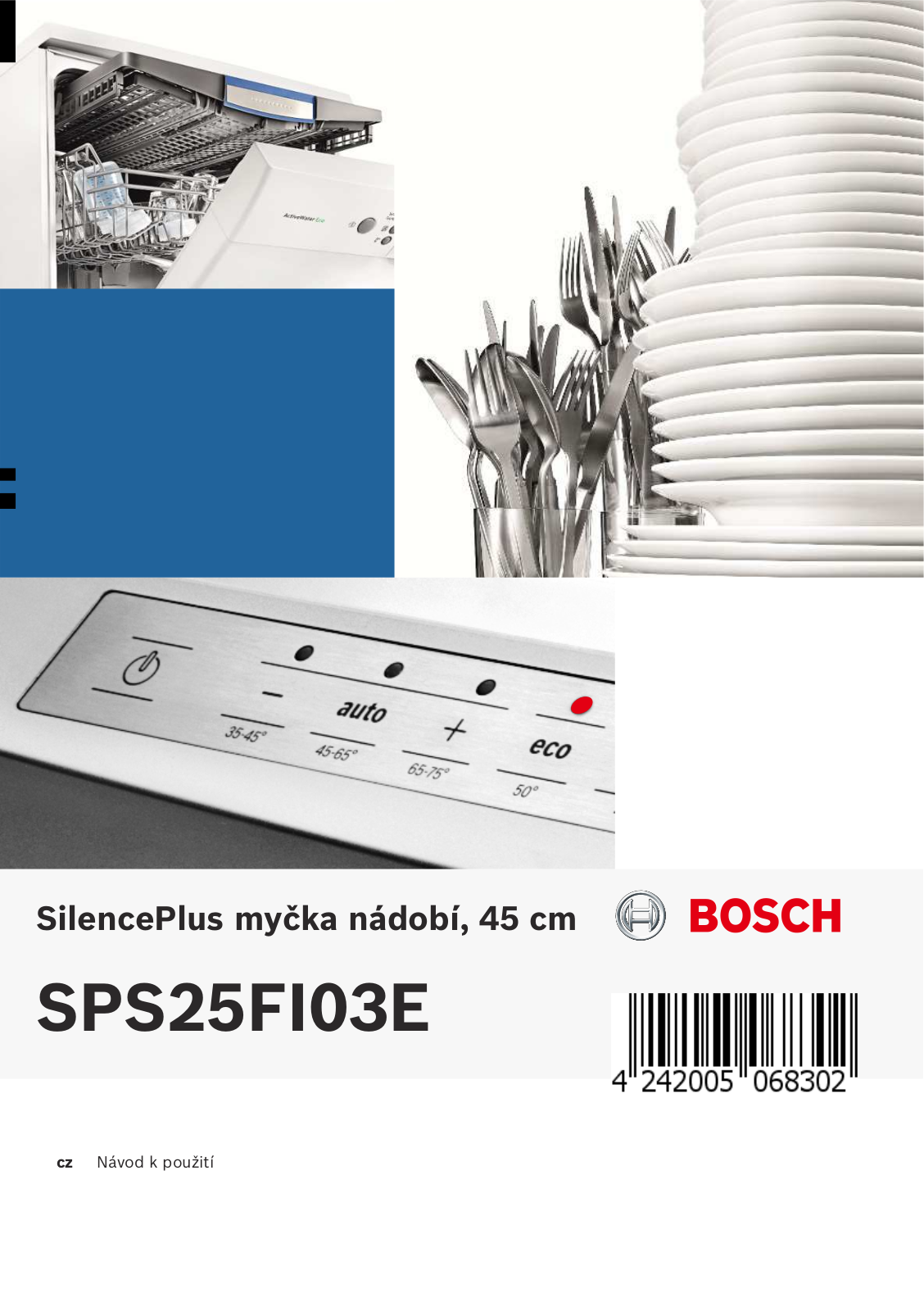 Bosch SPS25FI03E User Manual