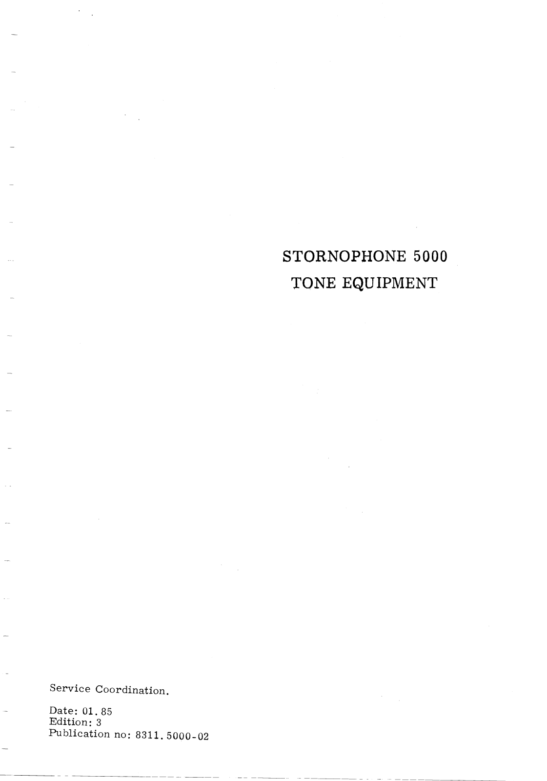 Storno 5000 schematic - ManualMachine.com