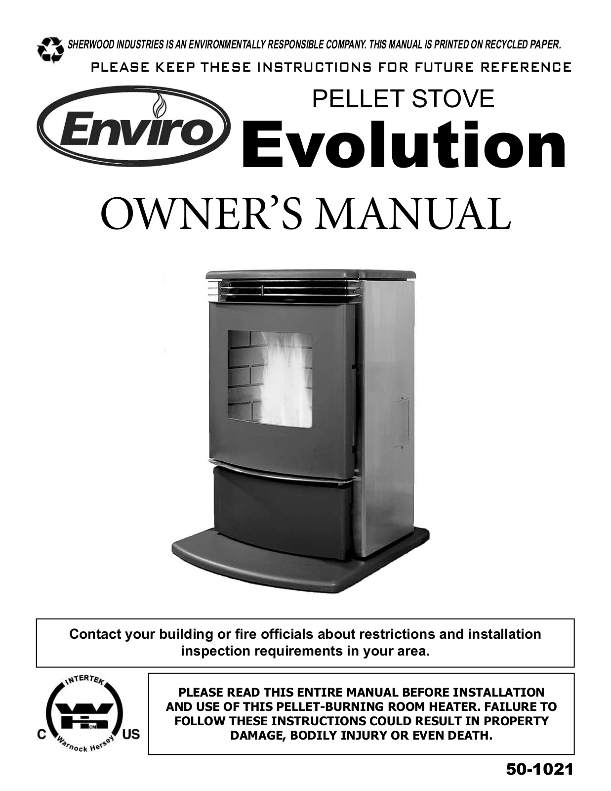 Enviro C-10608 User Manual