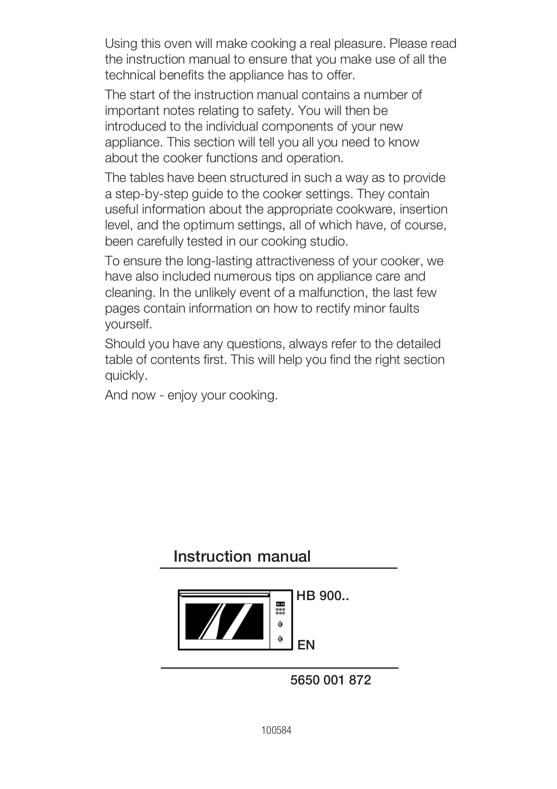 Siemens HB90054 Instruction manual