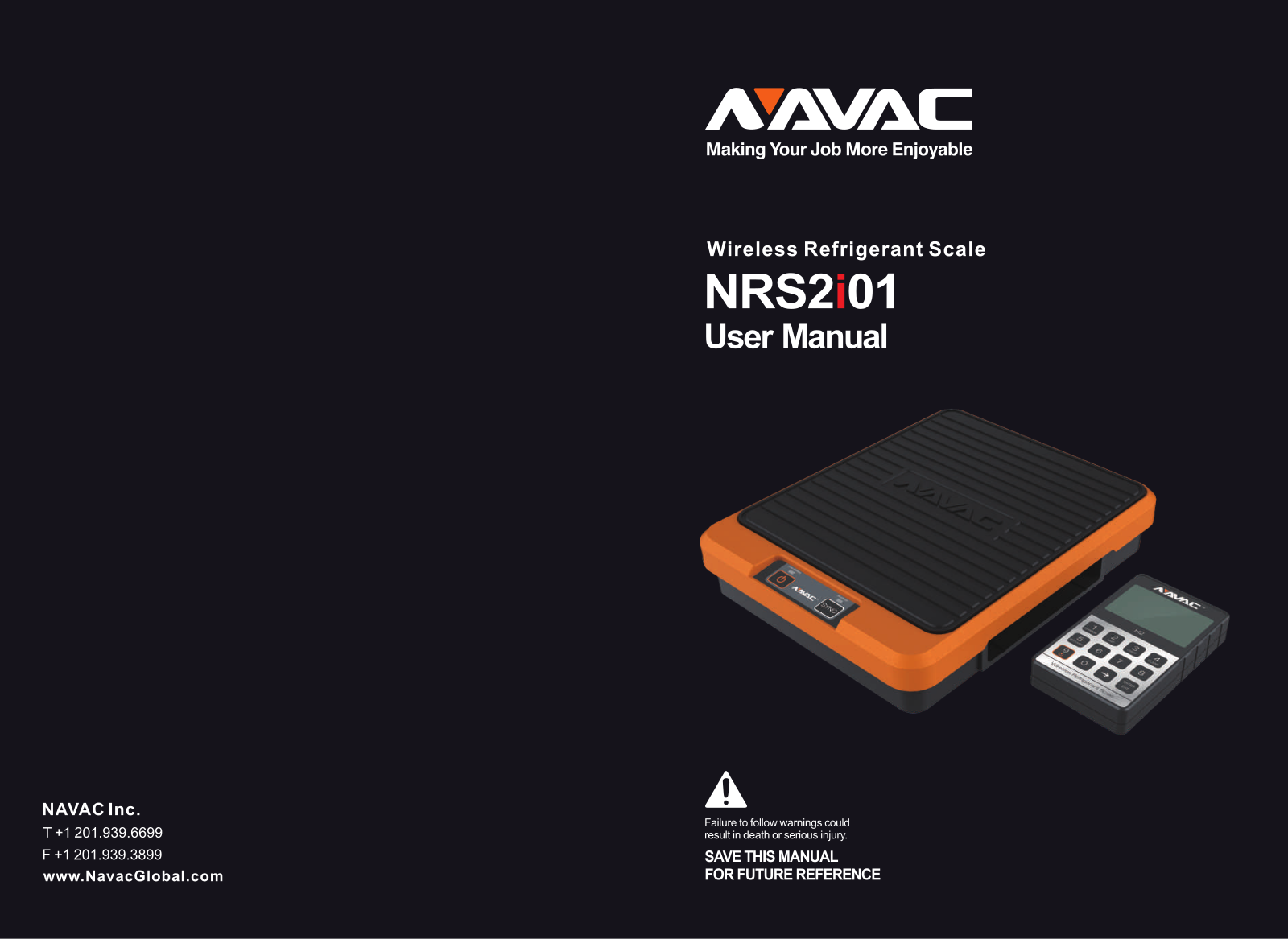 Navac NRS2I01 User Manual