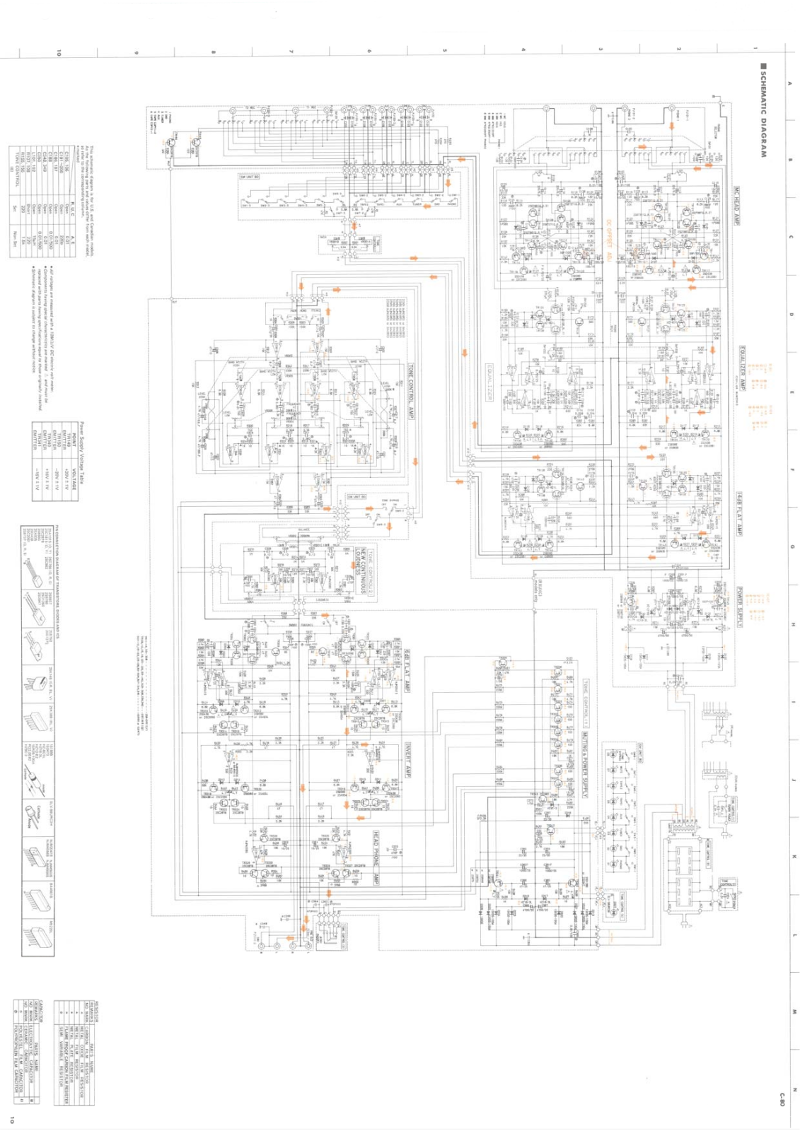 Yamaha C-80 Service manual