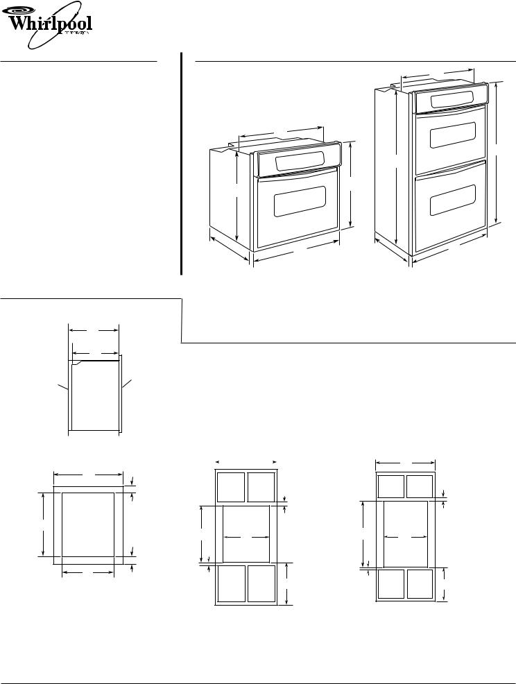 Whirlpool GSF 4630 WS, GBS307PRSS PROGRAM CHART