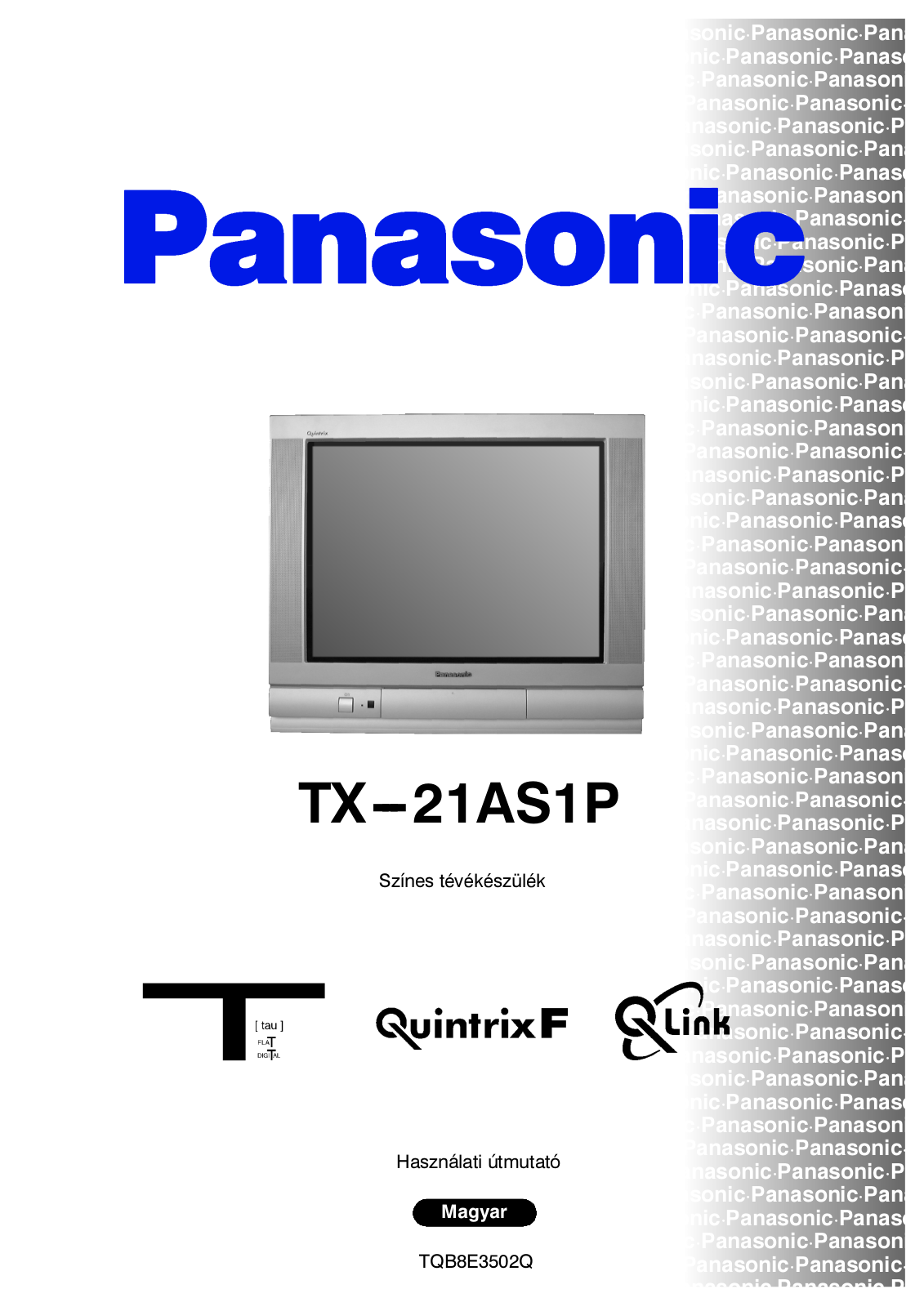 PANASONIC TX-21AS1P User Manual