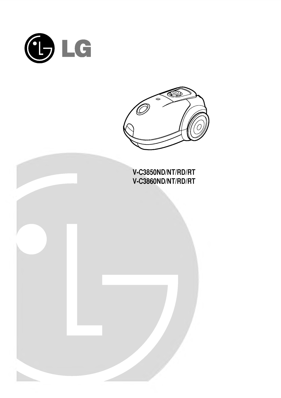 LG V-C3850RD User Manual