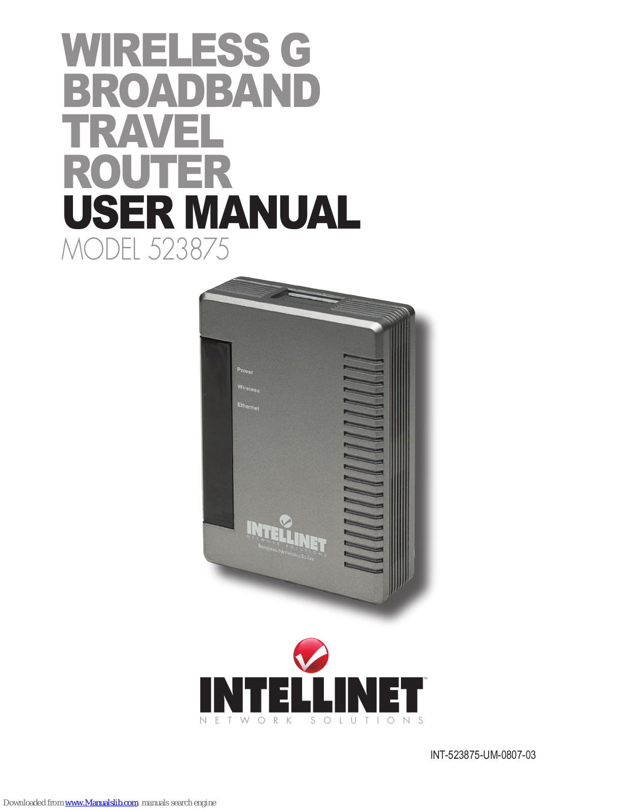 Intellinet 523875 User Manual