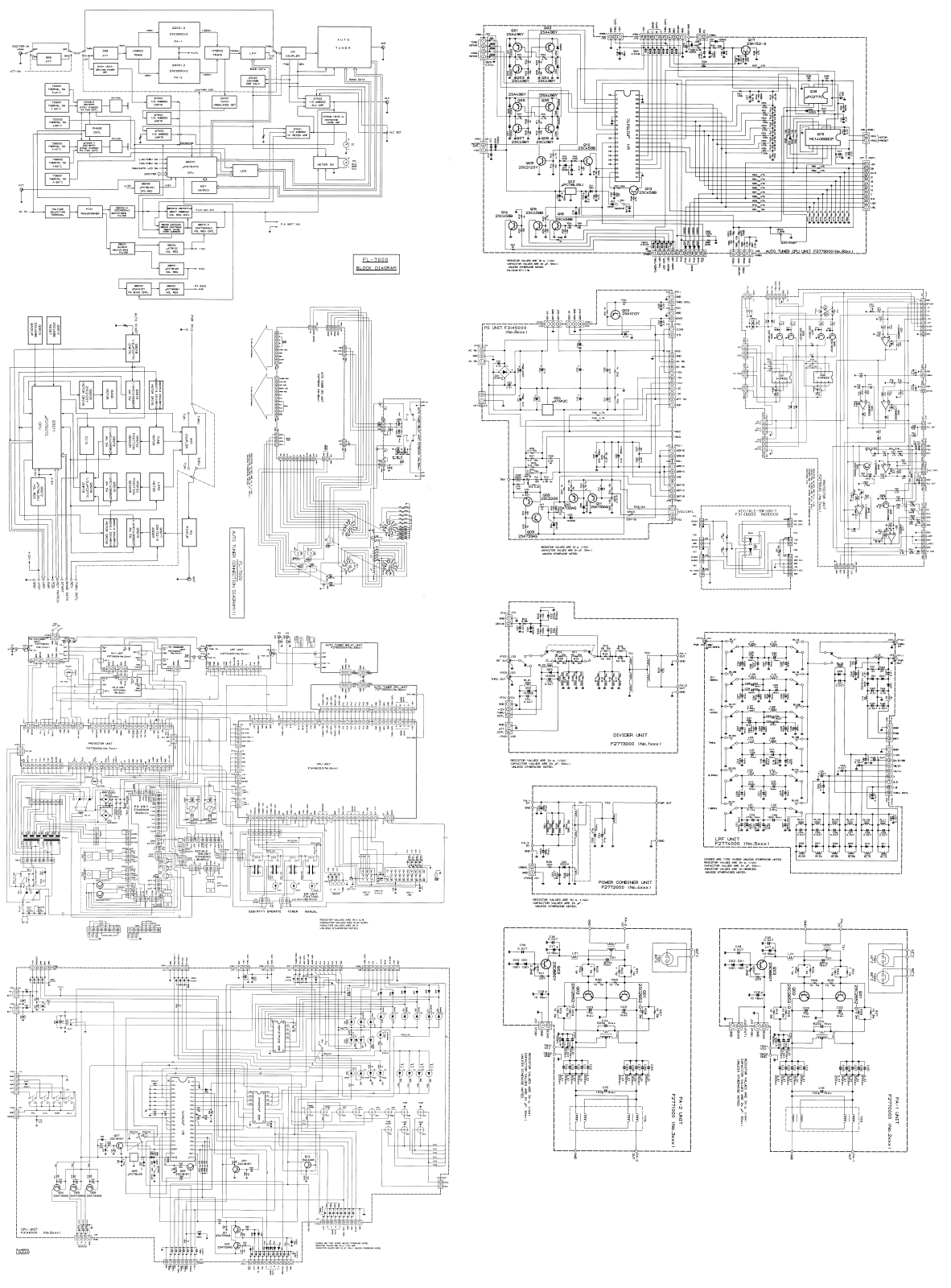 Yaesu FL7000 Service Manual