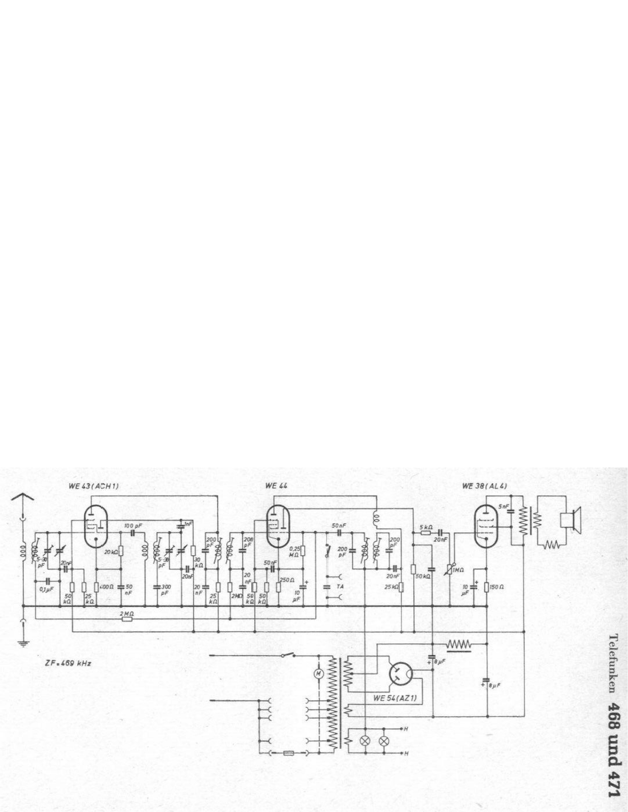 Telefunken 468, 471 Service manual