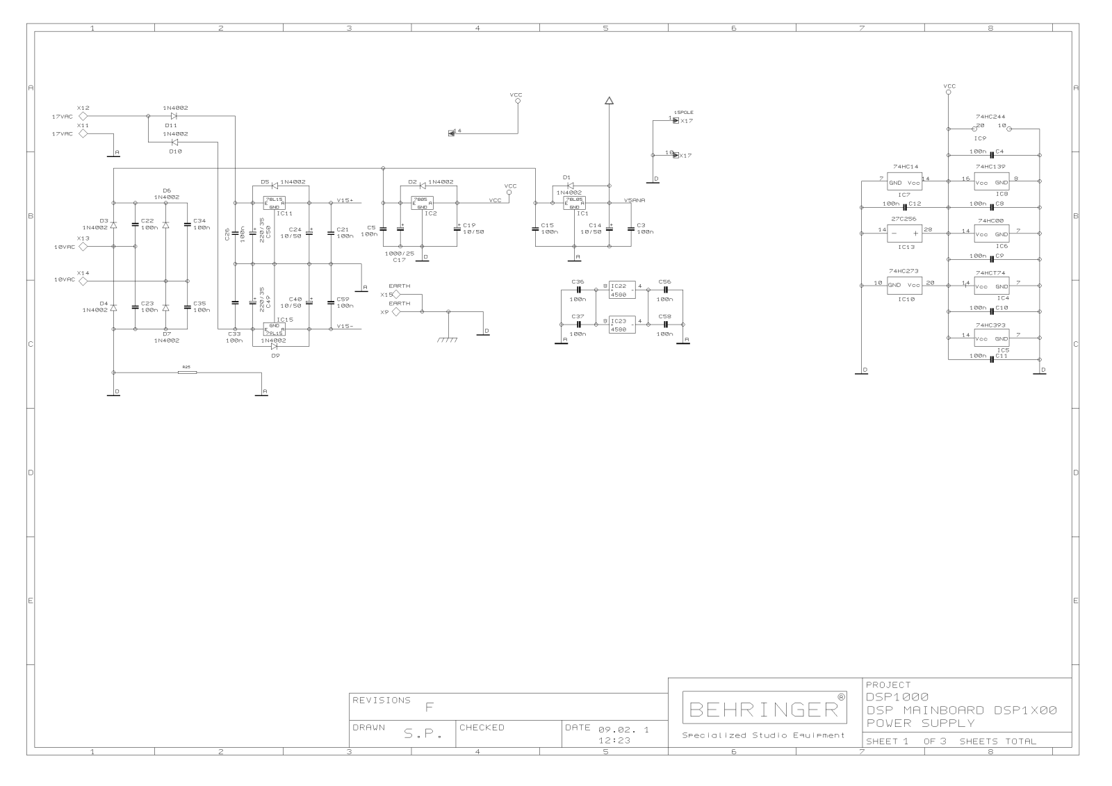 Behringer DSP1000 User Manual