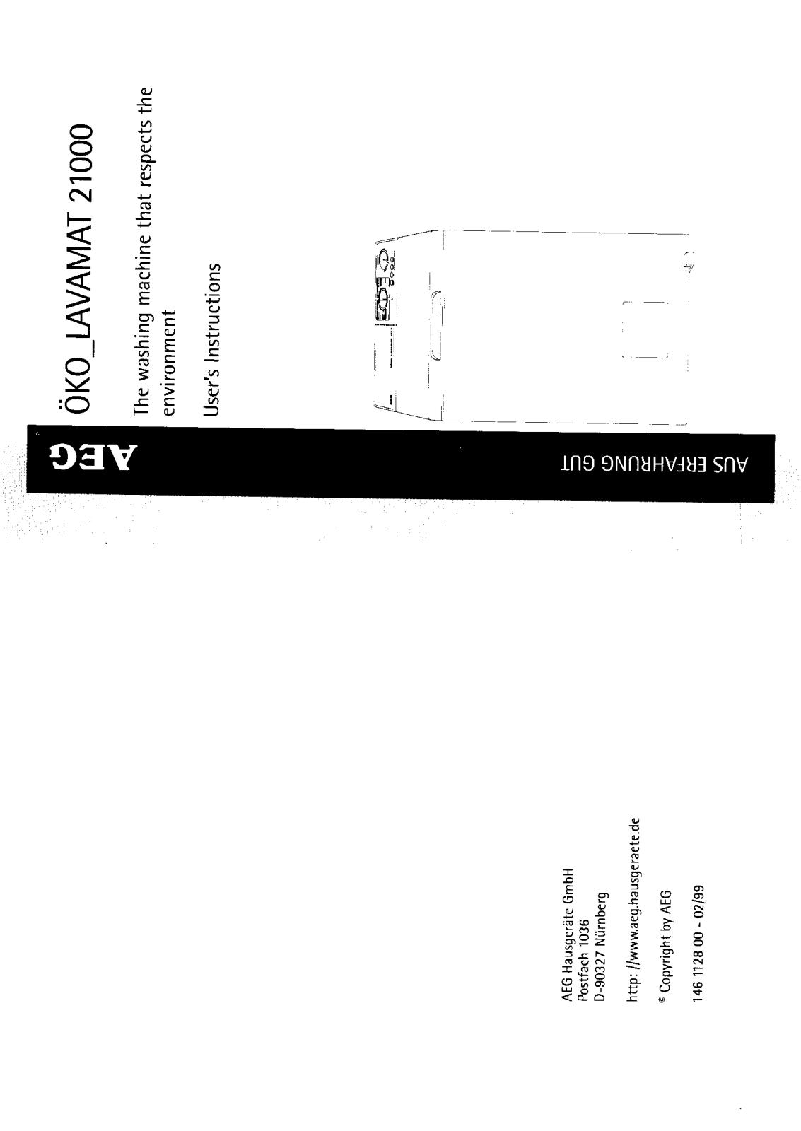 AEG LAV21000 User Manual