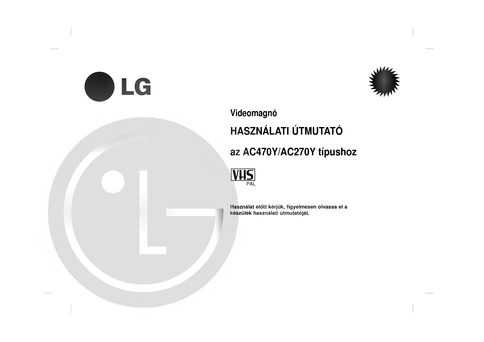 LG AC270Y User Guide